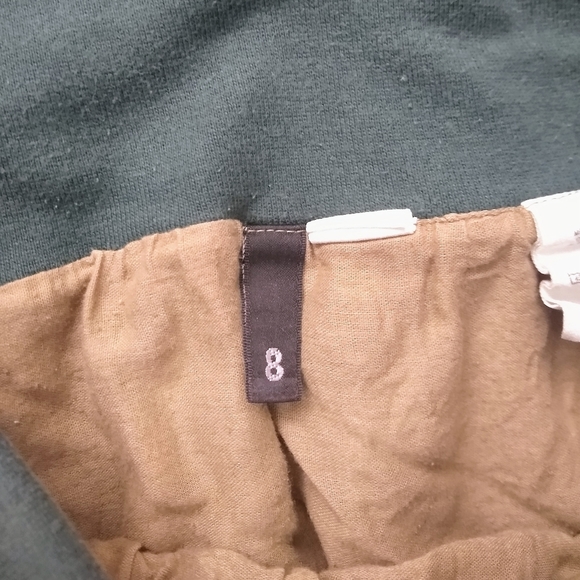 H&M multi-colored striped flowy skirt size 8 - Picture 4 of 6